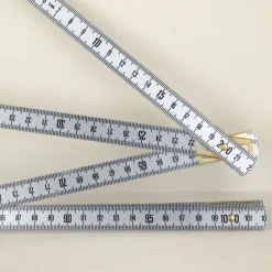 Mètre pliable en aluminium 2 m