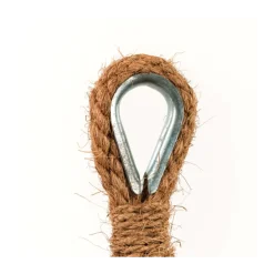Ombrière fibre coco triangulaire