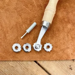 Outil de marquage pour points de couture Cuir