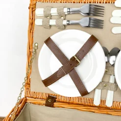 Panier à pique-nique en osier 4 personnes