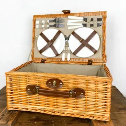 Panier à pique-nique en osier 4 personnes