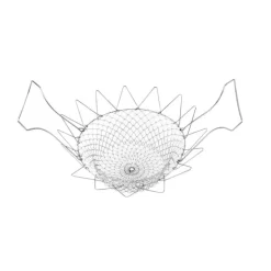Panier à salade pliable en inox