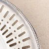 Panière à pain ronde en inox