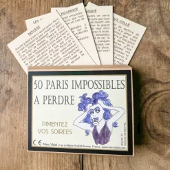 50 paris impossibles à perdre