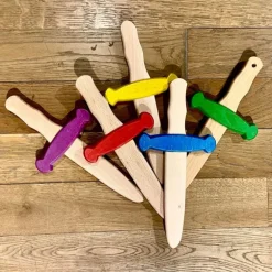 Épée de chevalier en bois