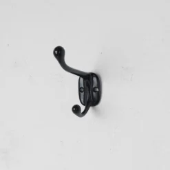 Petit porte-manteau marin en laiton