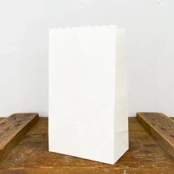 Photophore en papier à décorer
