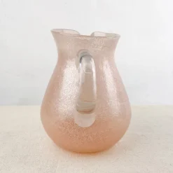 Pichet en pâte de verre soufflé 1,6L