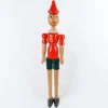 Pinocchio géant en bois articulé 95cm