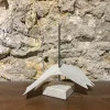 Pique-fiches avec socle en marbre
