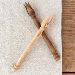 Pique-olive en bois d'olivier