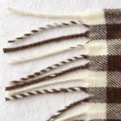 Plaid Camargue avec sangle en cuir
