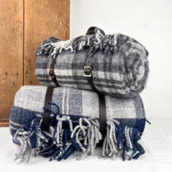 Plaid pique-nique écossais