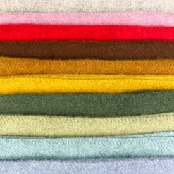 Plaid suédois XL en laine colorée