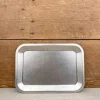 Plateau en inox mat