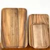Plateau rectangulaire en bois d'acacia