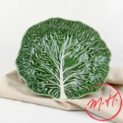 Plat feuille de chou concave