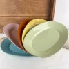 Plat ovale en céramique italienne