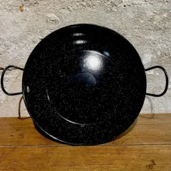 Plat à paella émaillé haut Ø30 cm