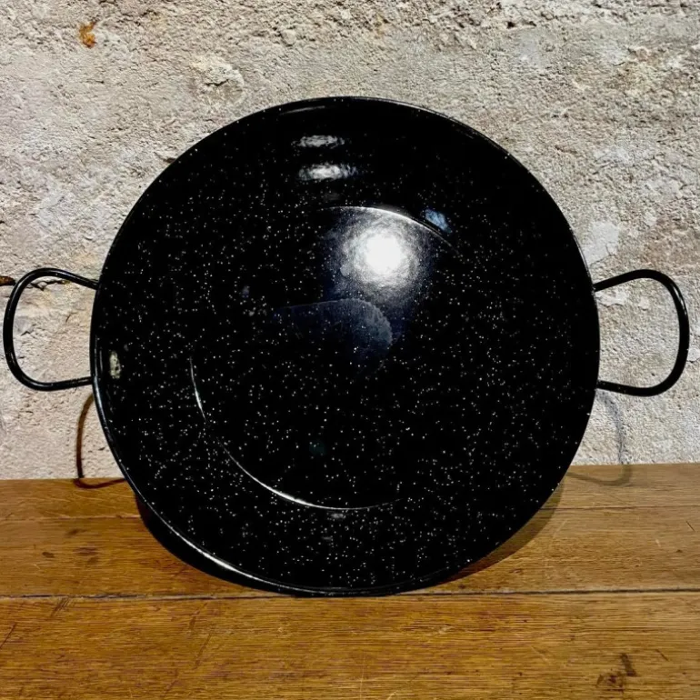 Plat à paella émaillé haut Ø30 cm