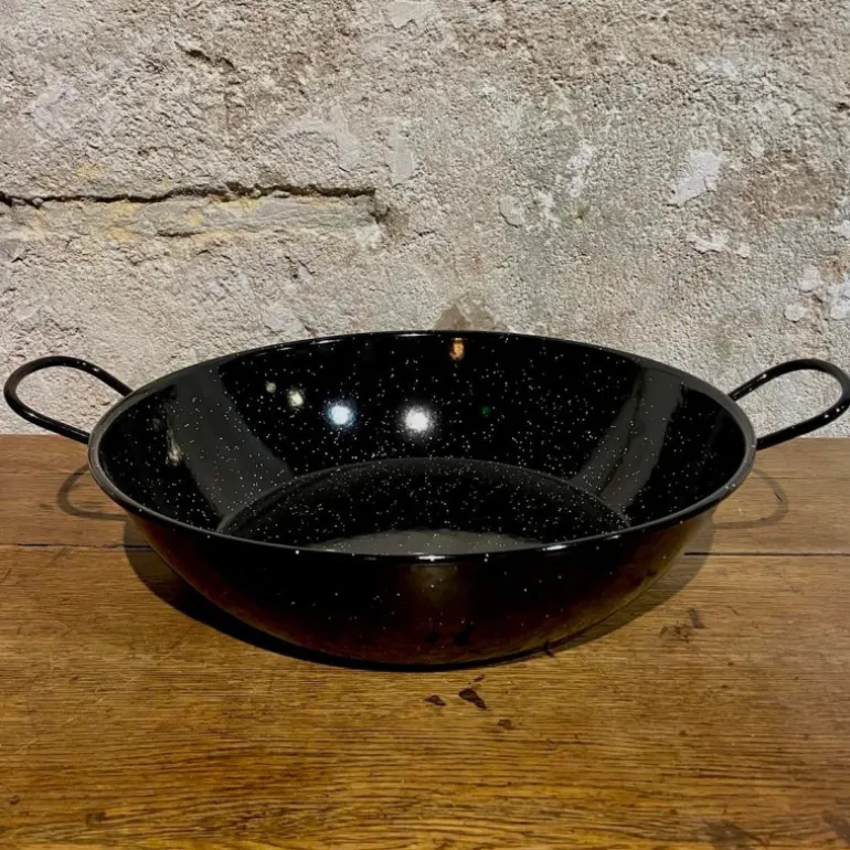 Plat à paella émaillé haut Ø30 cm