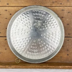 Plat à Socca en cuivre 32cm