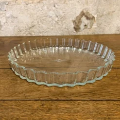 Plat à tarte en verre 28 cm