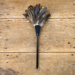 Plumeau en plumes de coq naturelles
