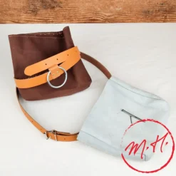 Poche à clous avec ceinture en cuir