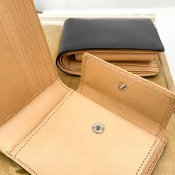 Porte-feuille en cuir italien