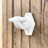 Porte-peignoir en porcelaine