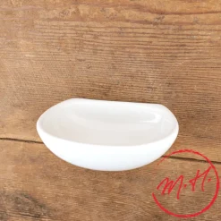 Porte-savon mural en porcelaine