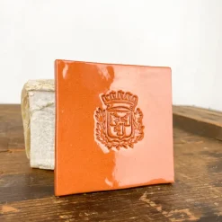 Porte-savon tomette émaillée Maison Empereur