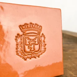 Porte-savon tomette émaillée Maison Empereur