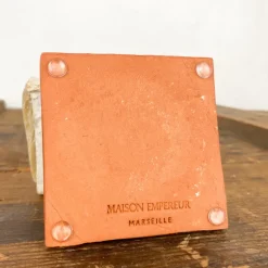 Porte-savon tomette émaillée Maison Empereur