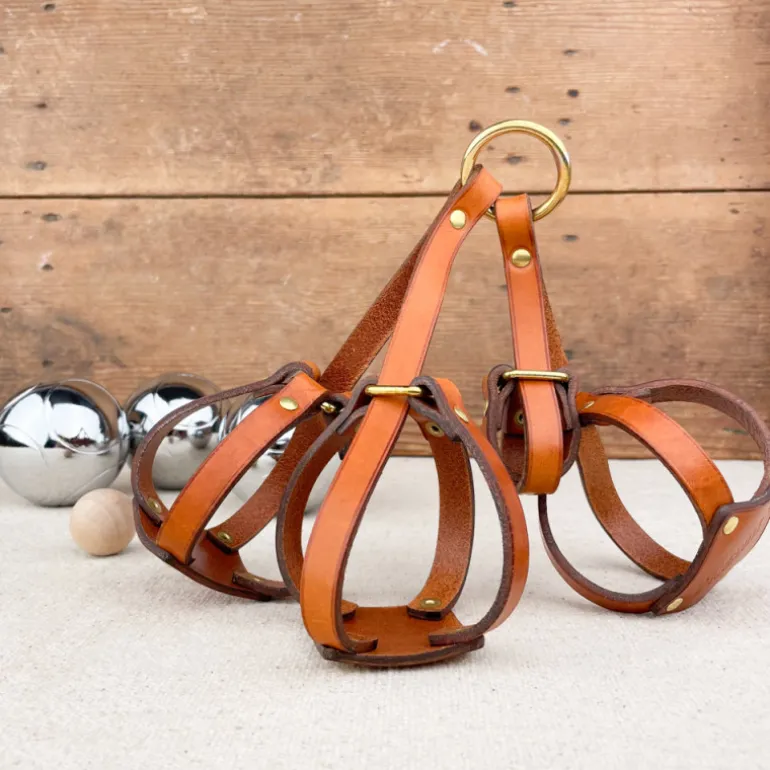 Porte-triplette en cuir