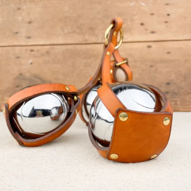 Porte-triplette en cuir