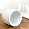 Pot de yaourt en porcelaine