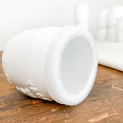 Pot de yaourt en porcelaine