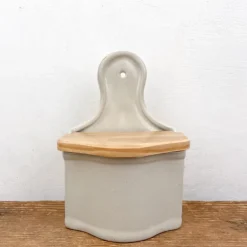 Pot à sel en grès émaillé