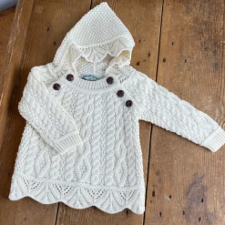Pull irlandais à capuche bébé 12/18 mois