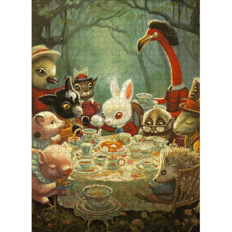 Puzzle Lapin blanc 1000 pièces