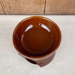 Réchaud à bagna cauda en céramique