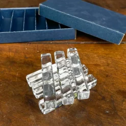 Repose couteaux en cristal