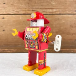 Robot mécanique Pompier