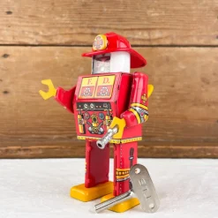 Robot mécanique Pompier