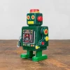 Robot mécanique vert