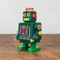 Robot mécanique vert