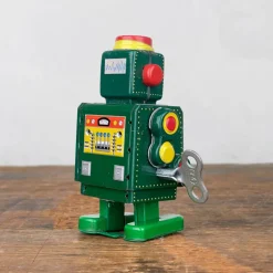 Robot mécanique vert