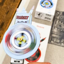 Roue étincelante robot